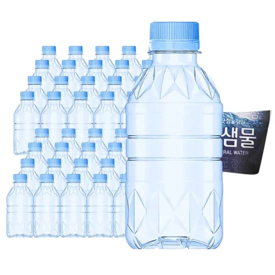 동원 샘물 무라벨, 300ml, 40개