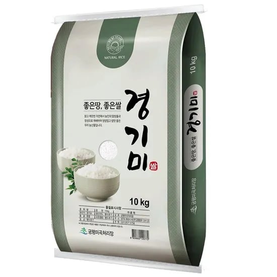 경기미 쌀, 특등급, 추청 아끼바레 단일품종쌀, 10kg, 1개