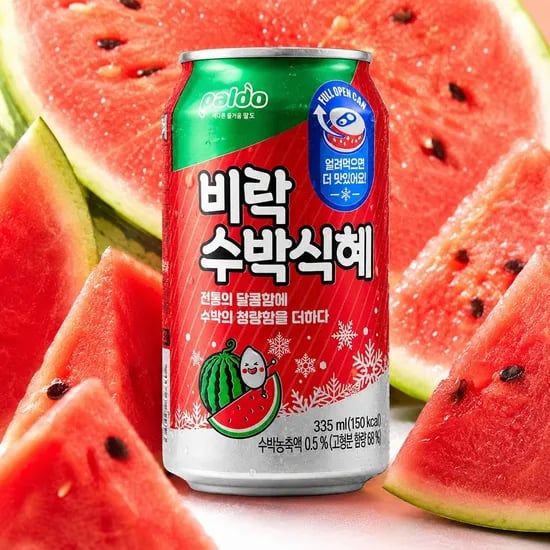 팔도 비락 수박식혜, 335ml, 24개