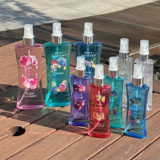 바디판타지 바디미스트, 씨사이드 하이드렌지아 94ml 1개 + 아일랜드 패션플라워 94ml 1개 + 러브 스트럭 94ml 1개 + 피치 애프리콧 판타지 94ml 1개, 4개