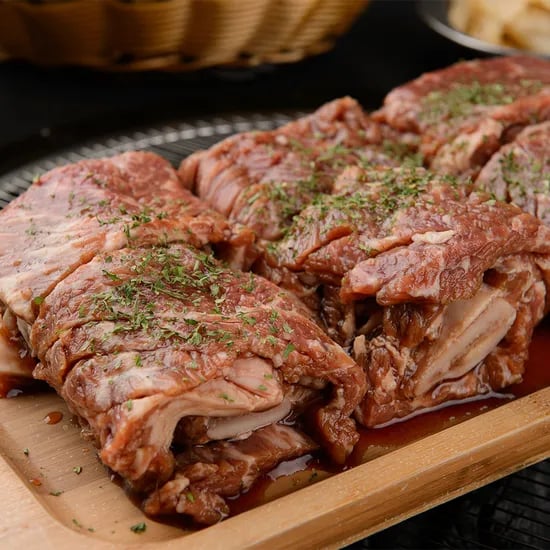 제주흑돼지 양념왕구이, 1kg, 2개