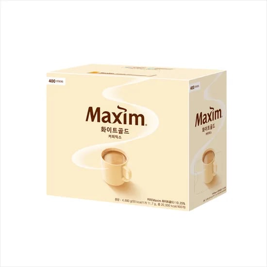 맥심 화이트골드 커피믹스, 11.7g, 400개입