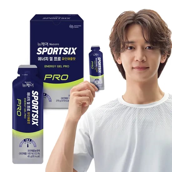 뉴케어 스포츠식스 에너지 젤 프로 파인애플맛 45g 6개 7,900원