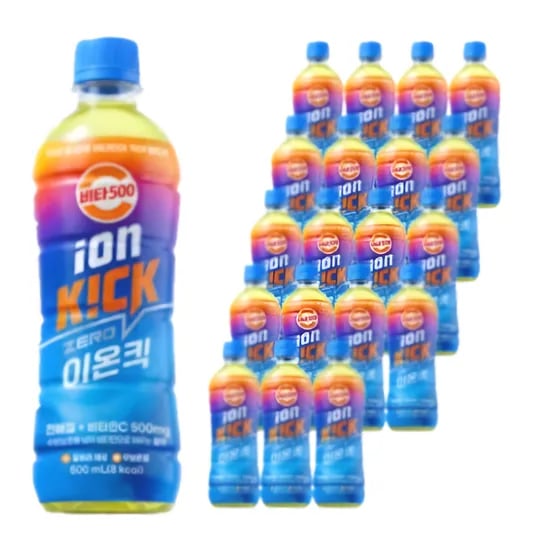 광동 비타500 이온킥 제로, 500ml, 24개