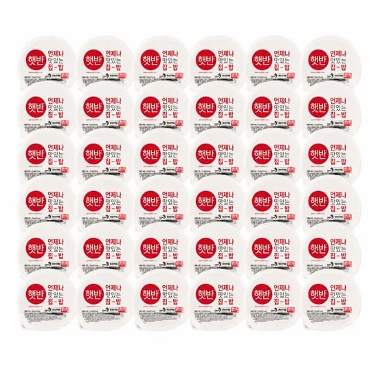 CJ제일제당 햇반, 210g, 36개