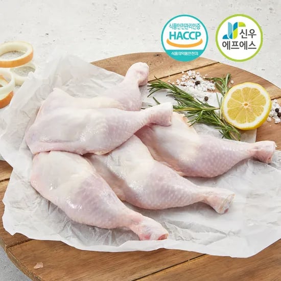 신우에프에스 국내산 냉장 닭통다리, 1000g, 1개