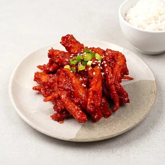 천년의 반찬 더덕무침, 매콤한 양념, 500g, 1개