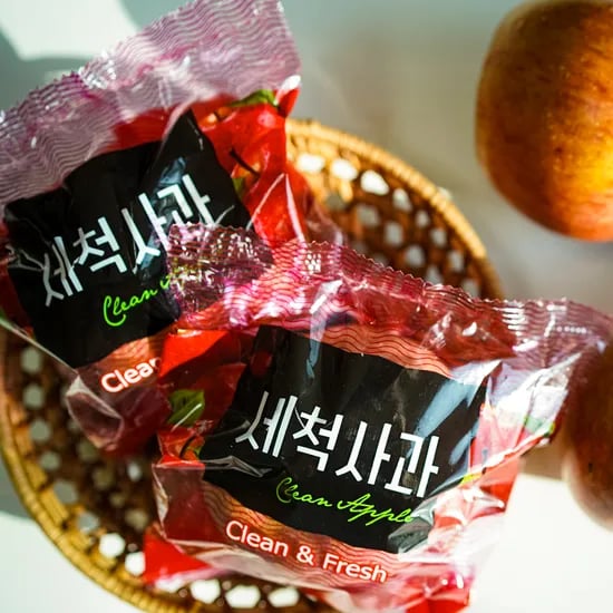 세척 부사사과, 가정용, 3kg, 1박스