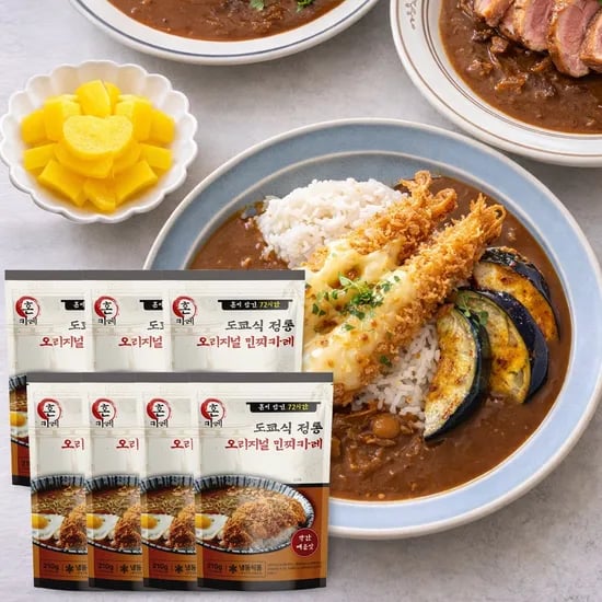 혼카레 도쿄식 정통 민찌카레 오리지널 210g 7개 22,900원
