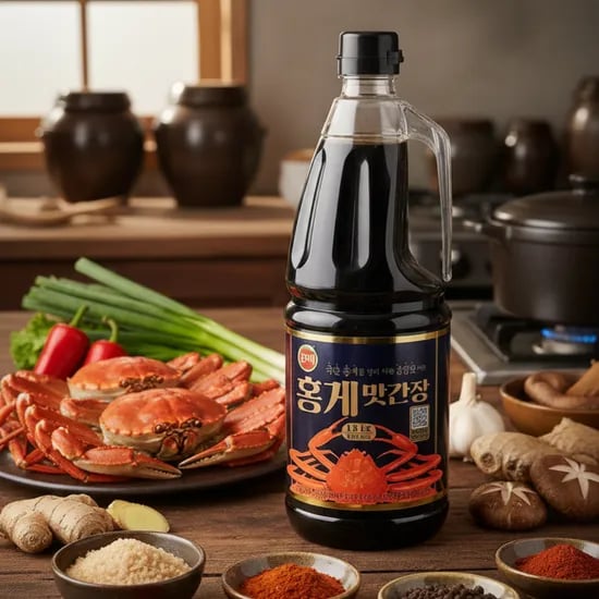 진미 홍게맛간장 대용량 만능간장, 1.8kg, 1개