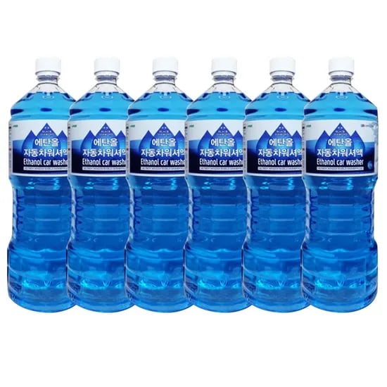 블랙 다이아몬드 사계절 에탄올 워셔액, 1.8L, 6개입, 1박스