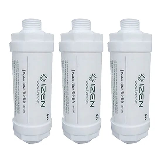 아이젠 비데필터, 15mm 나사형, 이온정수필터, 고급형, 전모델 호환, 6개