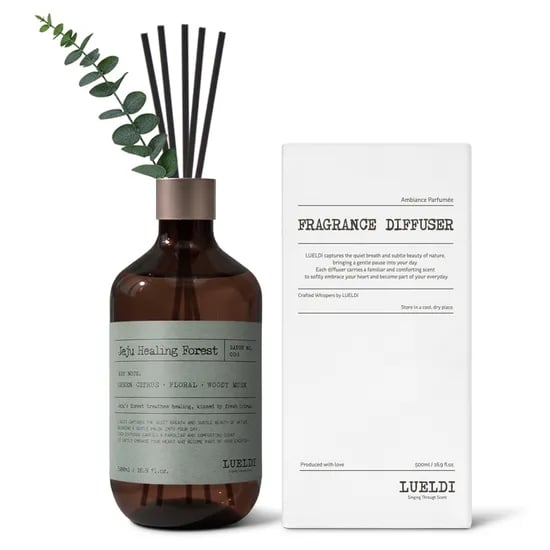 루엘디 프리미엄 대용량 퍼퓸 디퓨저, 제주 치유의 숲, 500ml, 1개