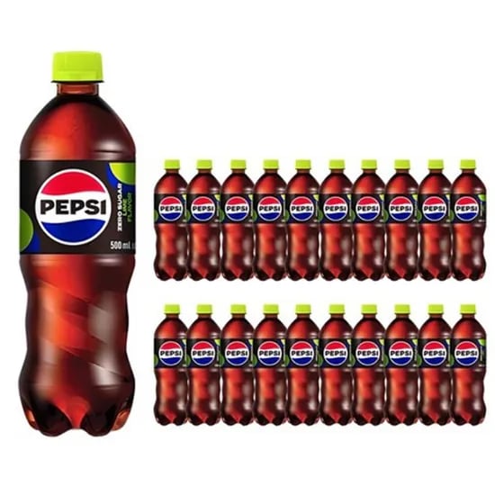 펩시콜라 제로 슈거, 라임향, 500ml, 20개