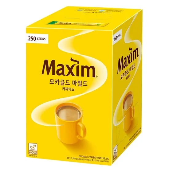 맥심 모카골드 마일드 커피믹스 12g 250개입