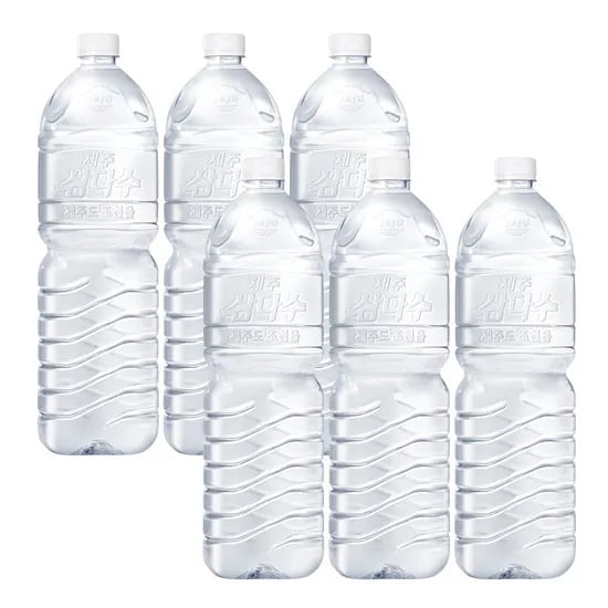 제주 삼다수, 라벨랜덤, 2L, 6개
