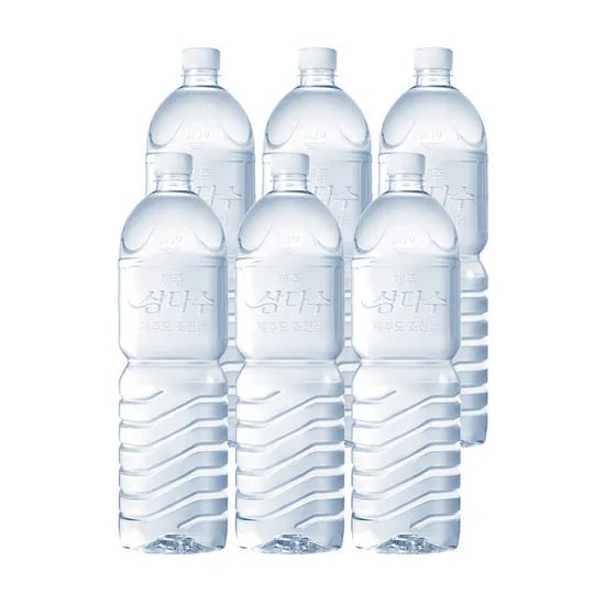 제주 삼다수, 무라벨, 2L, 6개