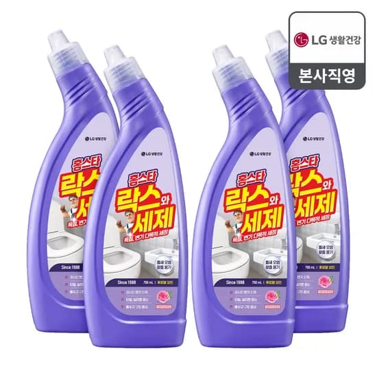 홈스타 락스와세제 욕실 청소 찌든때 후로랄파인 750ml 2개+2개 (네이버멤버십) 홈스타 락스와세제 욕실 청소 찌든때 후로랄파인 750ml 2개+2개 (네이버멤버십)