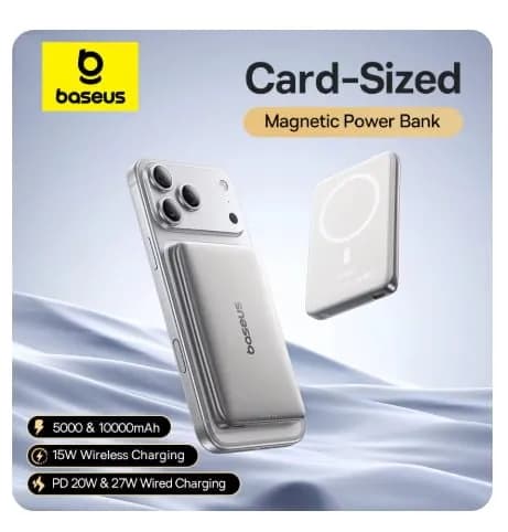 베이스어스 5000mAh 마그네틱 보조배터리 베이스어스 5000mAh 마그네틱 보조배터리
