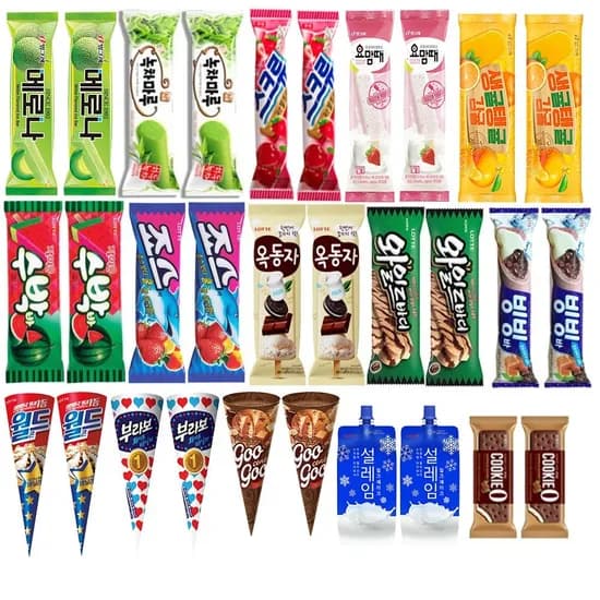 아이스크림 다양 외 30개 총 60개 아이스크림 다양 외 30개 총 60개