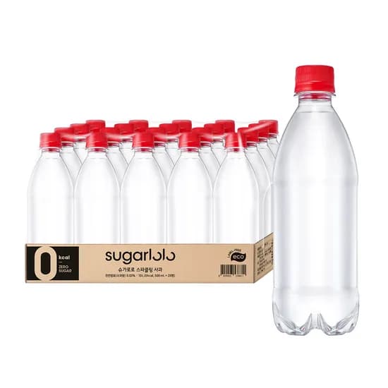 슈가로로 스파클링 사과 ECO 무라벨 500ml 20개 (7,820원/무료) 슈가로로 스파클링 사과 ECO 무라벨 500ml 20개 (7,820원/무료)