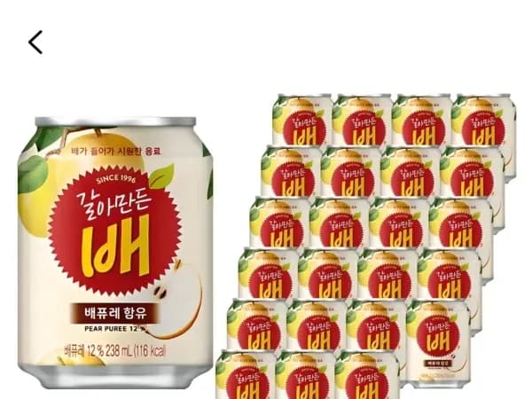 갈아만든배 238ml 24캔 (10,370원/무료) 갈아만든배 238ml 24캔 (10,370원/무료)