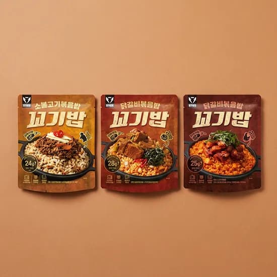 꼬기다 닭가슴살 볶음밥 꼬기밥 3종 280g 9개 꼬기다 닭가슴살 볶음밥 꼬기밥 3종 280g 9개
