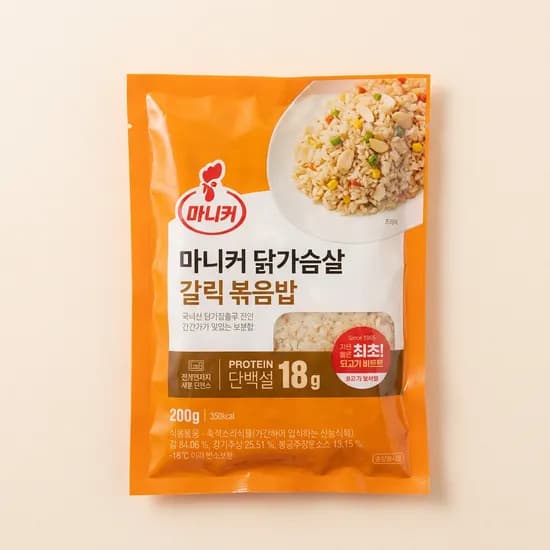 마니커 닭가슴살 볶음밥 5+5세트 200g 10개 2세트 34,100원 마니커 닭가슴살 볶음밥 5+5세트 200g 10개 2세트 34,100원