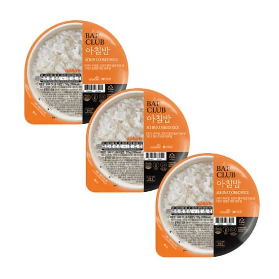 밥클럽 아침밥, 210g, 24개 밥클럽 아침밥, 210g, 24개