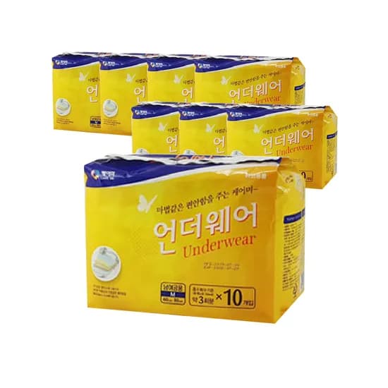 케어미 성인용 팬티기저귀 중형 10개입 8팩 41,950원 케어미 성인용 팬티기저귀 중형 10개입 8팩 41,950원
